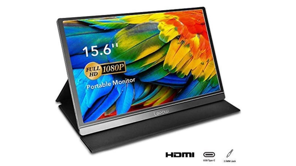 LEPOW 15.6-INCH PORTABLE MONITOR USB-C