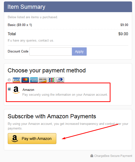 Amazon pay